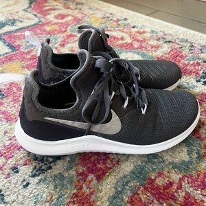 Nike Grey Free Running Training Shoes